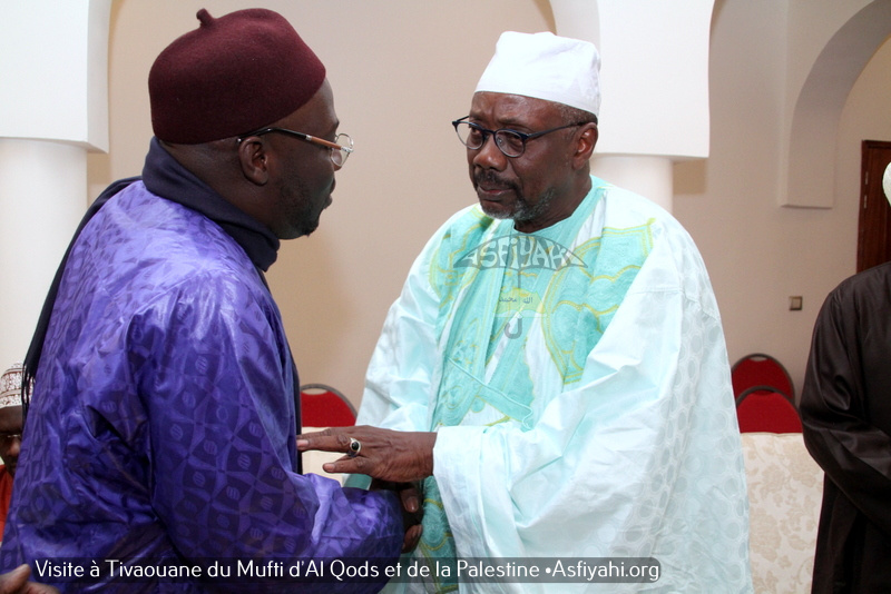 PHOTOS - Les images de la Visite à Tivaouane du Mufti d’Al Qods et de la Palestine