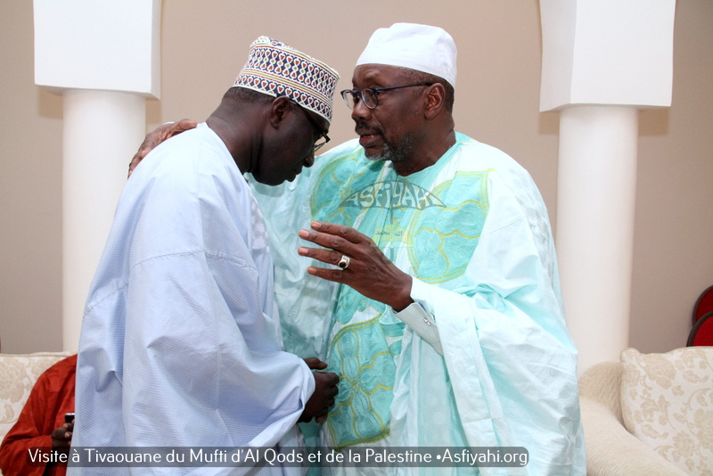 PHOTOS - Les images de la Visite à Tivaouane du Mufti d’Al Qods et de la Palestine