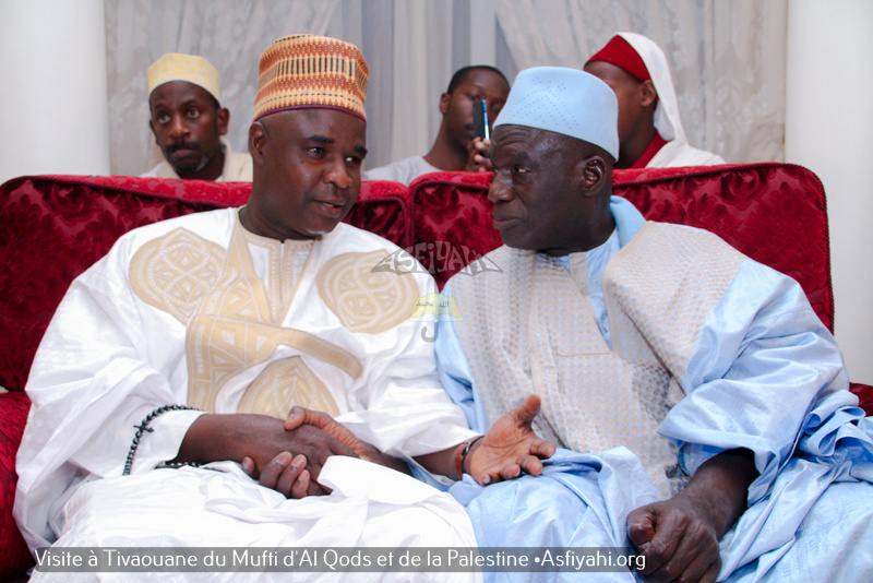 PHOTOS - Les images de la Visite à Tivaouane du Mufti d’Al Qods et de la Palestine