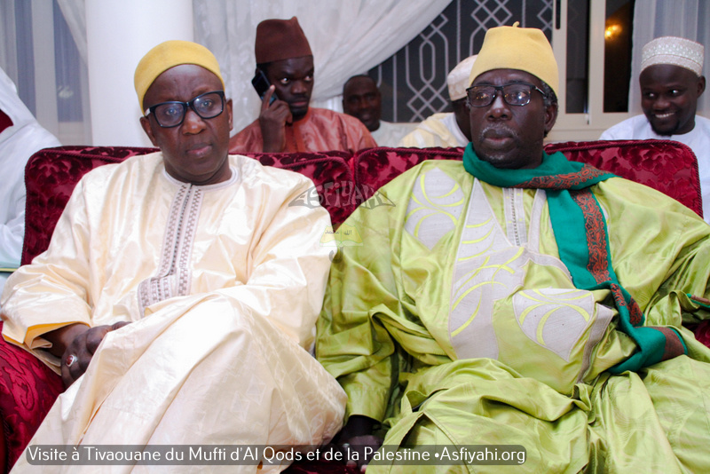 PHOTOS - Les images de la Visite à Tivaouane du Mufti d’Al Qods et de la Palestine