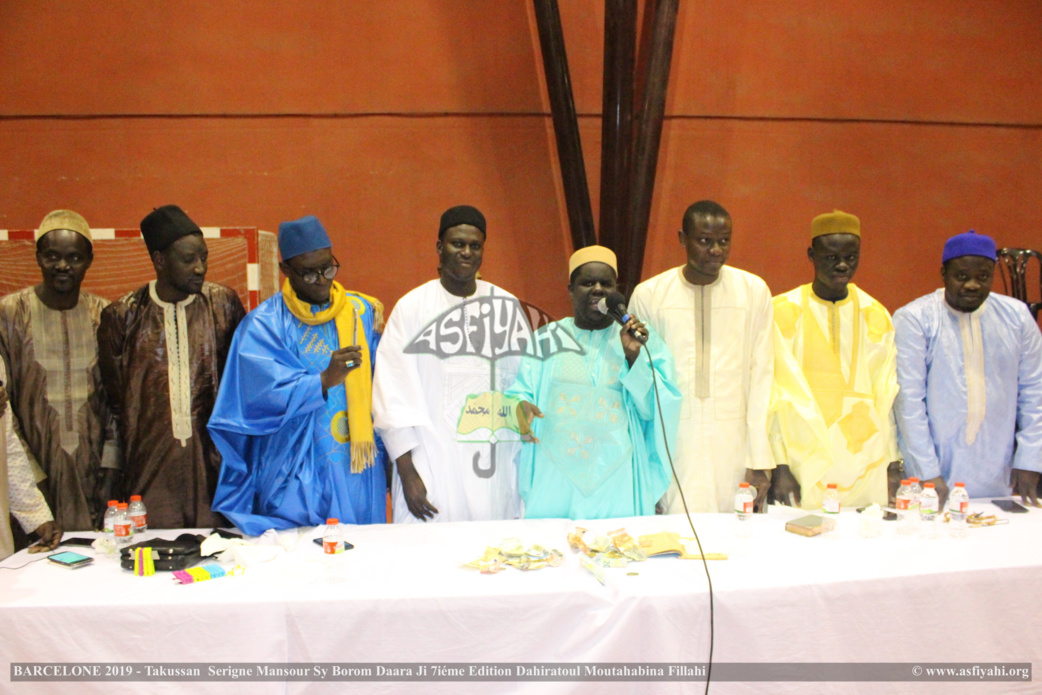 PHOTO - ESPAGNE - BARCELONE : Les Images du Takoussan Serigne Mansour Sy Borom Daara Ji prèsidé par Serigne Habib Sy Mansour et animé par El Hadji Sam Mboup