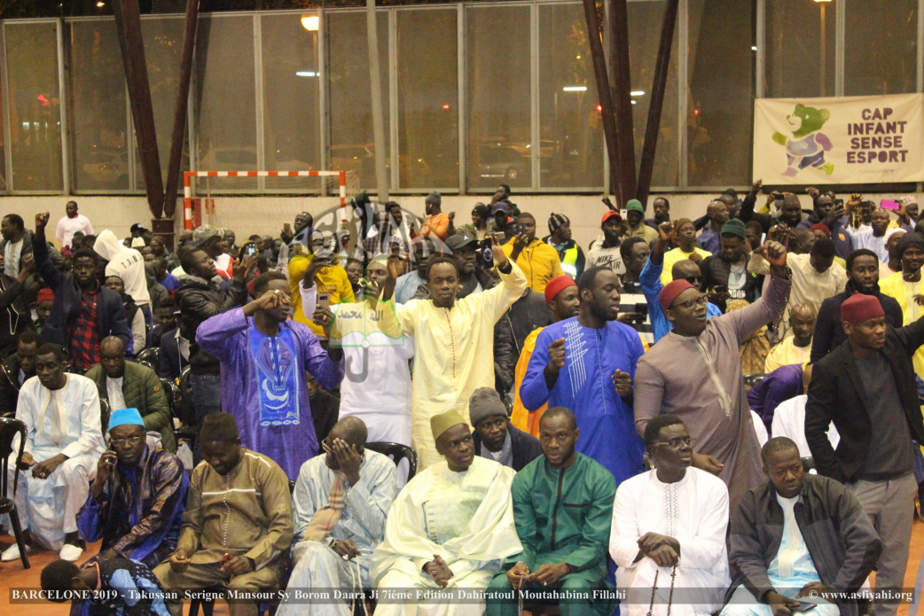 PHOTO - ESPAGNE - BARCELONE : Les Images du Takoussan Serigne Mansour Sy Borom Daara Ji prèsidé par Serigne Habib Sy Mansour et animé par El Hadji Sam Mboup