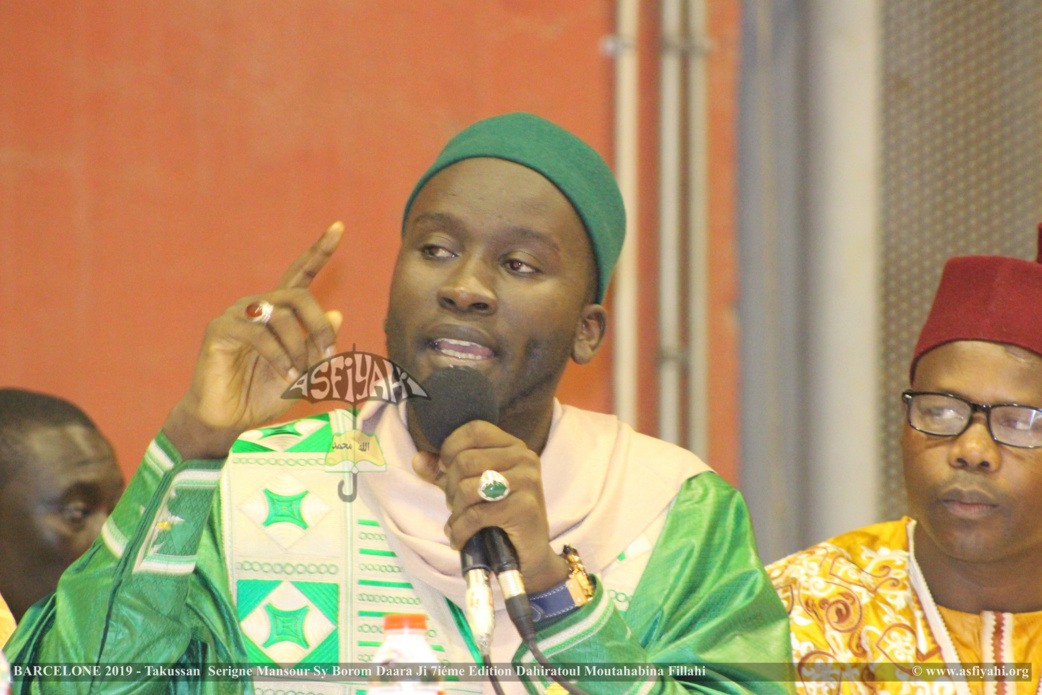 PHOTO - ESPAGNE - BARCELONE : Les Images du Takoussan Serigne Mansour Sy Borom Daara Ji prèsidé par Serigne Habib Sy Mansour et animé par El Hadji Sam Mboup