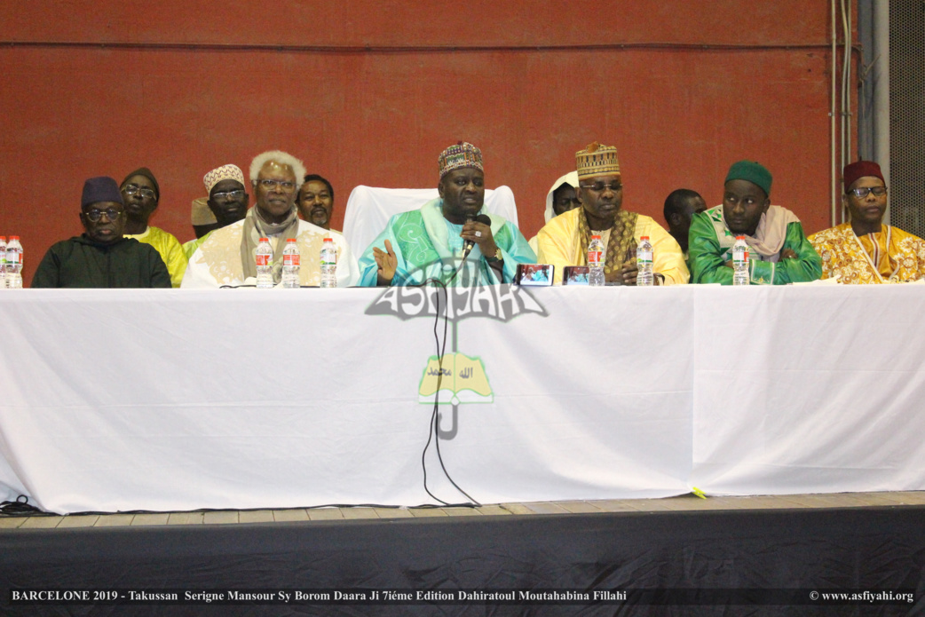 PHOTO - ESPAGNE - BARCELONE : Les Images du Takoussan Serigne Mansour Sy Borom Daara Ji prèsidé par Serigne Habib Sy Mansour et animé par El Hadji Sam Mboup