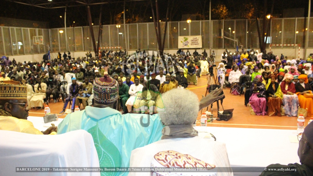 PHOTO - ESPAGNE - BARCELONE : Les Images du Takoussan Serigne Mansour Sy Borom Daara Ji prèsidé par Serigne Habib Sy Mansour et animé par El Hadji Sam Mboup