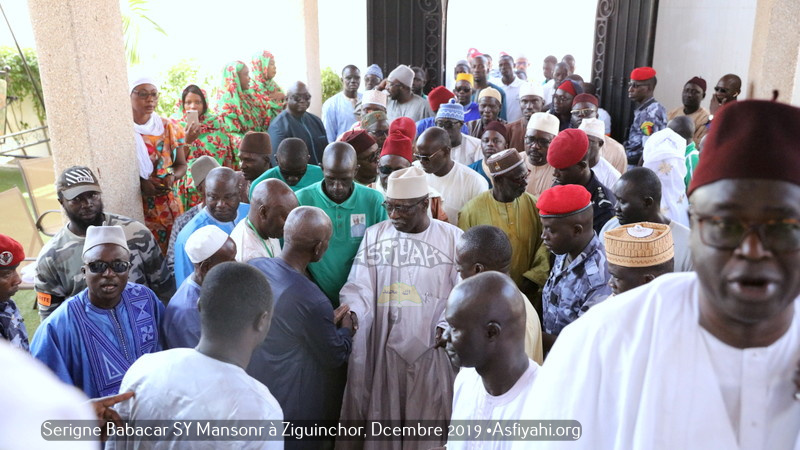 PHOTOS - Les Images de la Visite de Serigne Babacar SY Mansour à Ziguinchor, 14 Décembre 2019