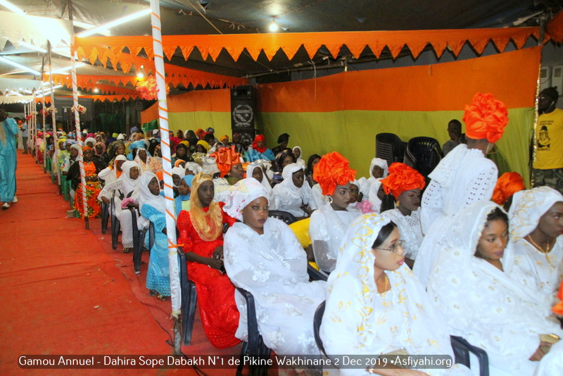 PHOTOS - PIKINE - Les Images du Gamou Annuel Dahira Sope Dabakh N°1 de Pikine Wakhinane 2, 14 Decembre 2019