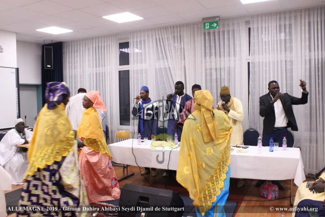 PHOTO - ALLEMAGNE - STUTTGART : Les Images du Gamou Stuttgart du Dahira Ahibayi Seydi Djamil présidé par Serigne Mansour Sy Djamil et animé par Ndiaga Ndiaye Djamil