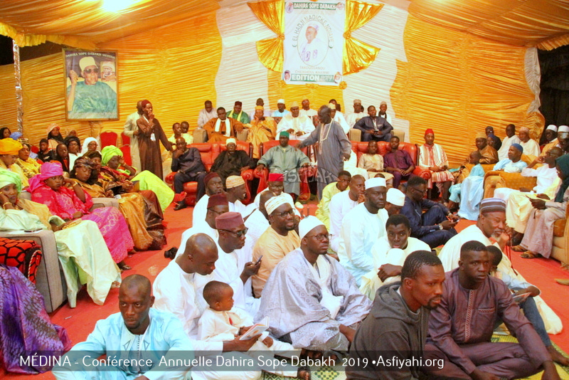 PHOTOS - MÉDINA - Les images de la Conférence Annuelle du Dahira Sope Dabakh, édition 2019, présidé par Serigne Habib Sy Babacar