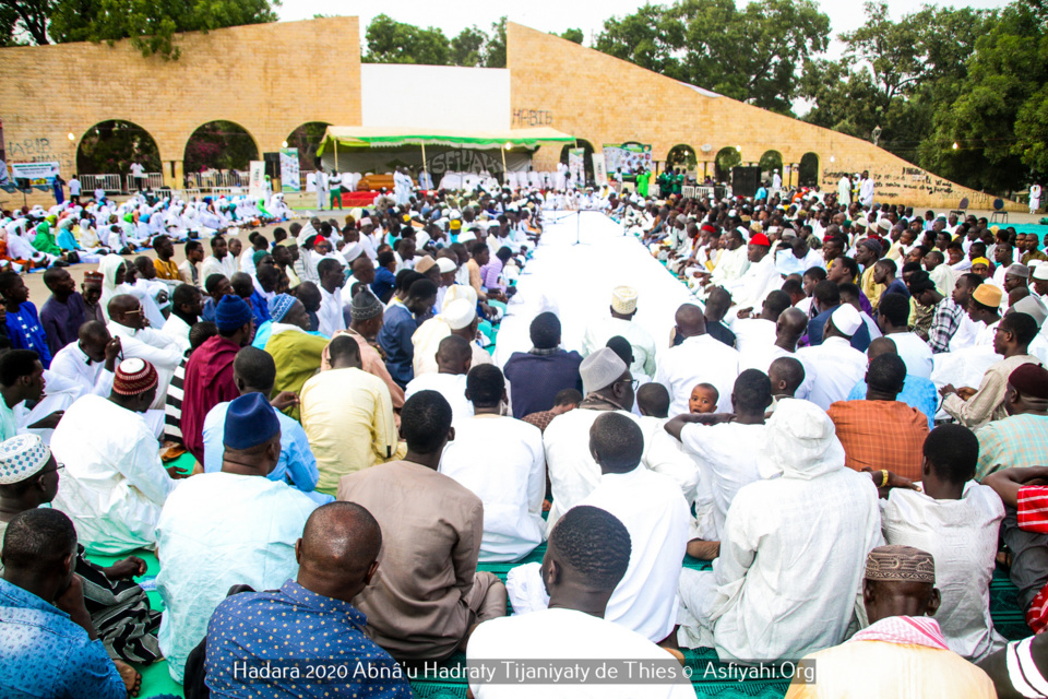 PHOTOS - THIES - Les Images de la Hadara 2020 de Abnau Hadraty Tijaniyaty de Thies, présidée par Serigne Moustapha Sy Al Amine