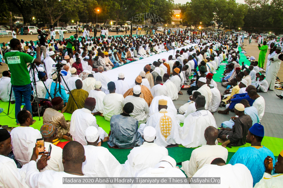 PHOTOS - THIES - Les Images de la Hadara 2020 de Abnau Hadraty Tijaniyaty de Thies, présidée par Serigne Moustapha Sy Al Amine