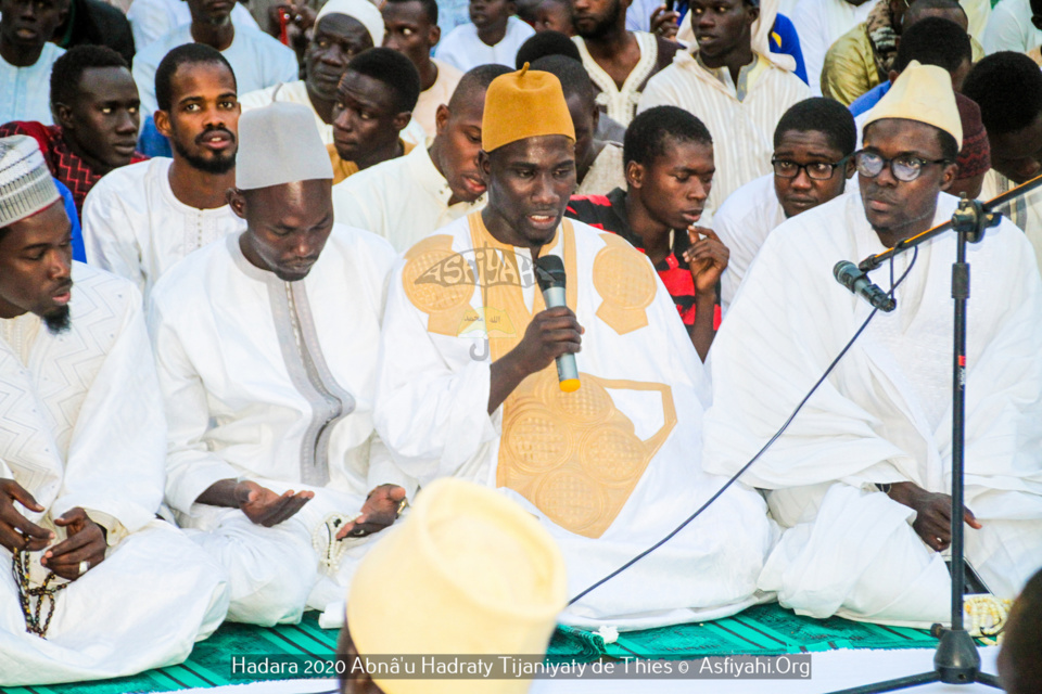 PHOTOS - THIES - Les Images de la Hadara 2020 de Abnau Hadraty Tijaniyaty de Thies, présidée par Serigne Moustapha Sy Al Amine