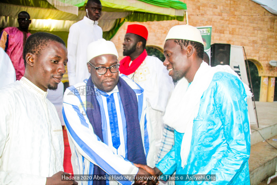 PHOTOS - THIES - Les Images de la Hadara 2020 de Abnau Hadraty Tijaniyaty de Thies, présidée par Serigne Moustapha Sy Al Amine