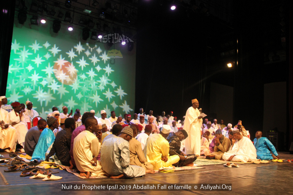 PHOTOS - GRAND THÉÂTRE - Les Images de la nuit du Prophète (psl) organisée par El Haddj Abdallah Fall et famille