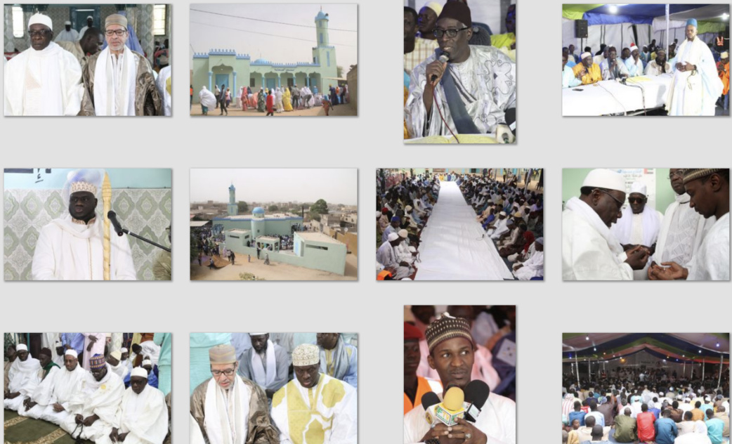 PHOTOS - RICHARD OLL - Les Images de l'ouverture de la grande mosquée de Diamagueune, Gamou et Hadratoul Djumah