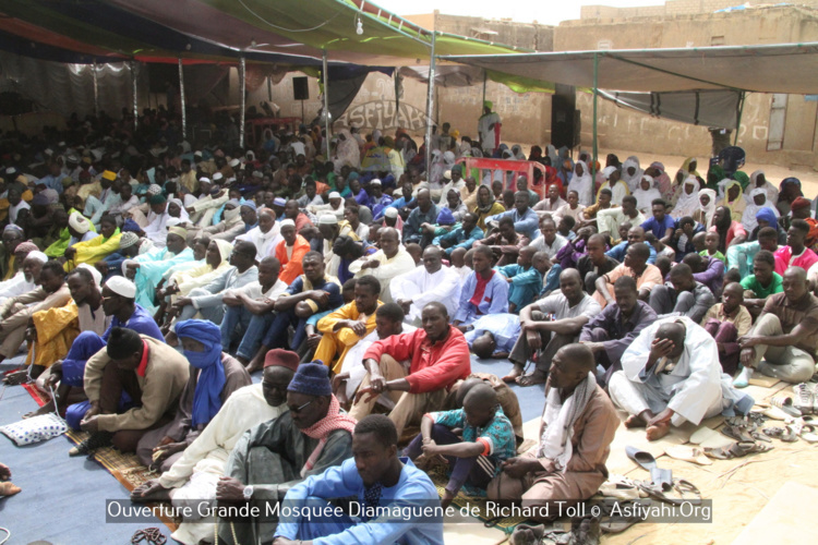 PHOTOS - RICHARD OLL - Les Images de l'ouverture de la grande mosquée de Diamagueune, Gamou et Hadratoul Djumah