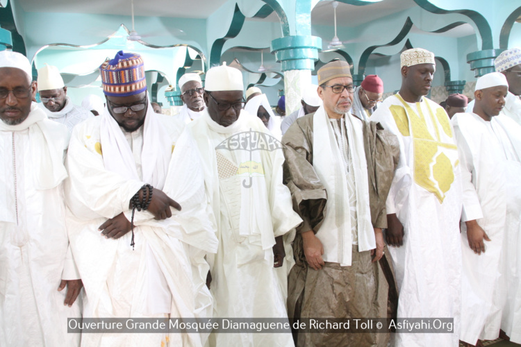 PHOTOS - RICHARD OLL - Les Images de l'ouverture de la grande mosquée de Diamagueune, Gamou et Hadratoul Djumah