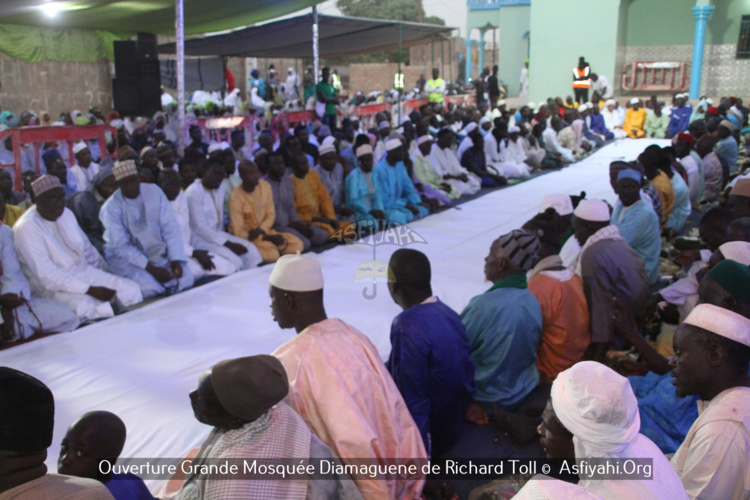 PHOTOS - RICHARD OLL - Les Images de l'ouverture de la grande mosquée de Diamagueune, Gamou et Hadratoul Djumah