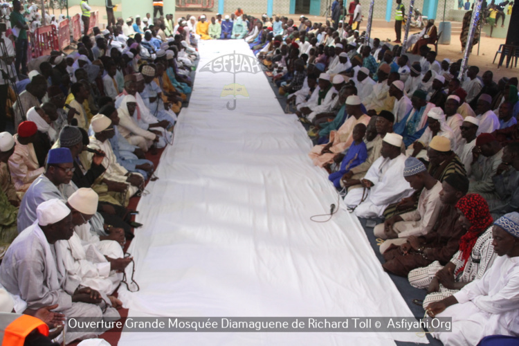 PHOTOS - RICHARD OLL - Les Images de l'ouverture de la grande mosquée de Diamagueune, Gamou et Hadratoul Djumah