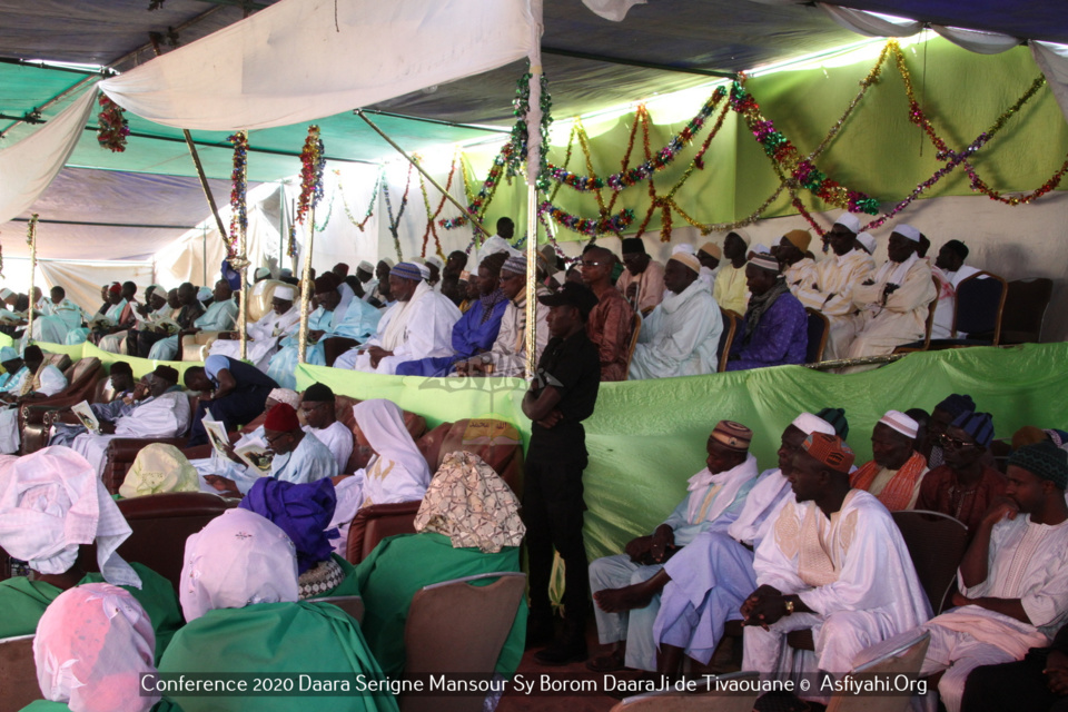PHOTOS - TIVAOUANE - Les images de la Conférence du Daara Serigne Mansour SY de Tivaouane dirigé par Serigne Maodo Sow