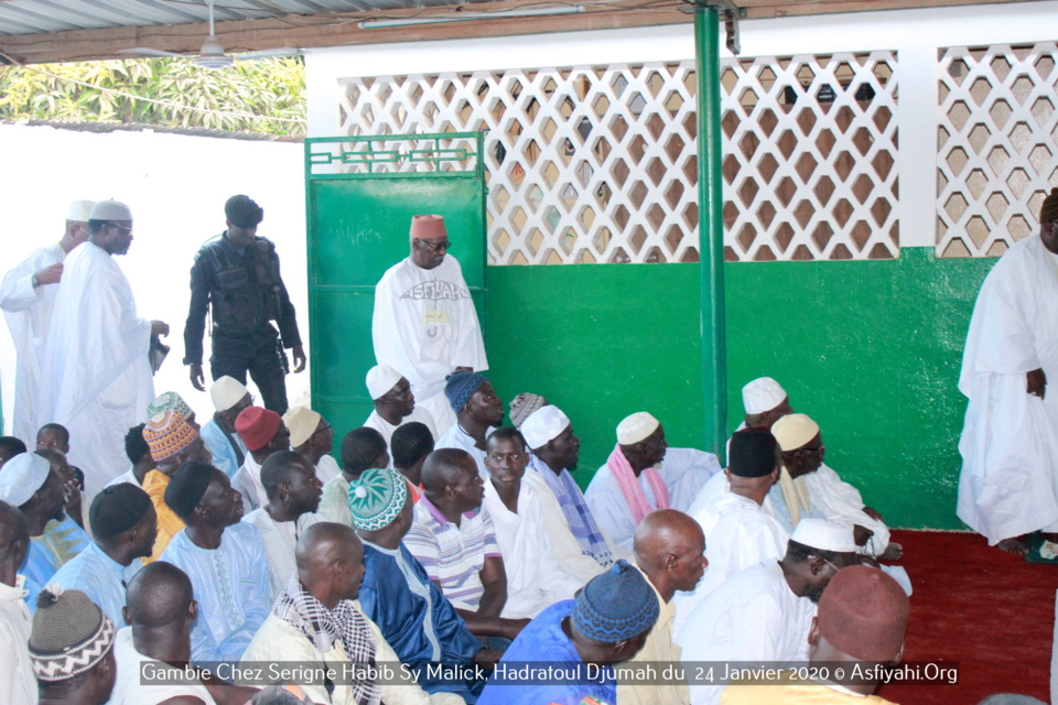 PHOTOS - GAMBIE - Les images de la Hadratoul Djumah de ce vendredi 24 Janvier 2020 chez Serigne Habib Sy Malick, présidé par Serigne Babacar SY Mansour 