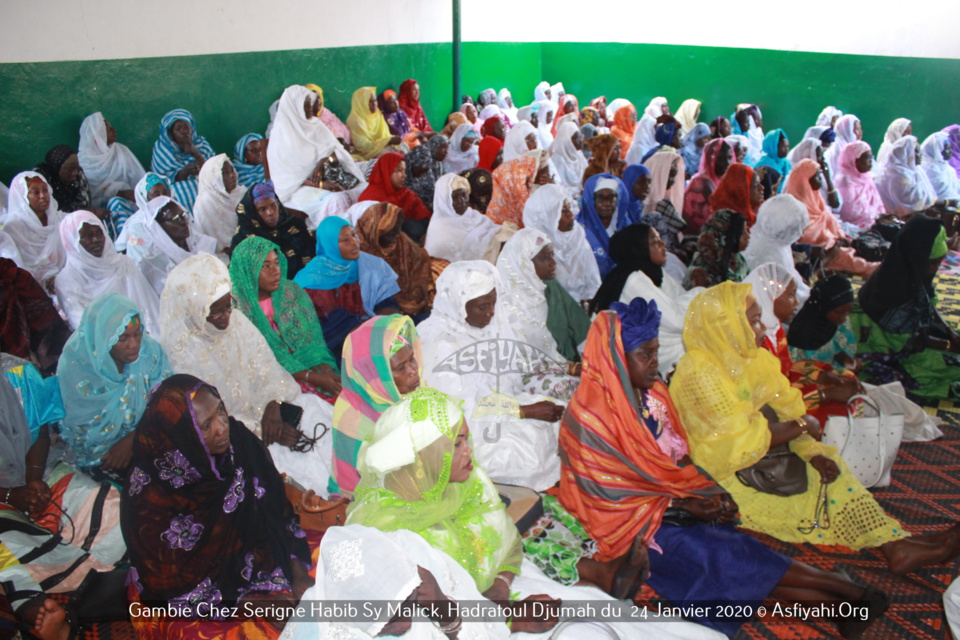 PHOTOS - GAMBIE - Les images de la Hadratoul Djumah de ce vendredi 24 Janvier 2020 chez Serigne Habib Sy Malick, présidé par Serigne Babacar SY Mansour 