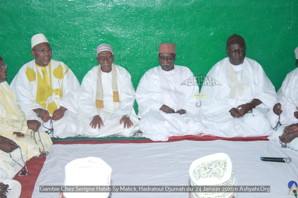 PHOTOS - GAMBIE - Les images de la Hadratoul Djumah de ce vendredi 24 Janvier 2020 chez Serigne Habib Sy Malick, présidé par Serigne Babacar SY Mansour 