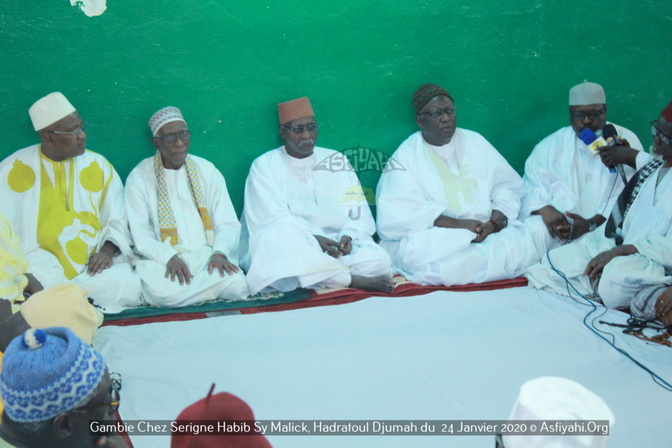 PHOTOS - GAMBIE - Les images de la Hadratoul Djumah de ce vendredi 24 Janvier 2020 chez Serigne Habib Sy Malick, présidé par Serigne Babacar SY Mansour 