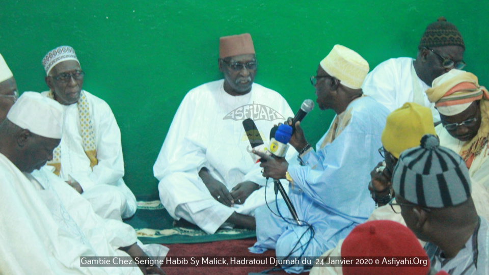 PHOTOS - GAMBIE - Les images de la Hadratoul Djumah de ce vendredi 24 Janvier 2020 chez Serigne Habib Sy Malick, présidé par Serigne Babacar SY Mansour 