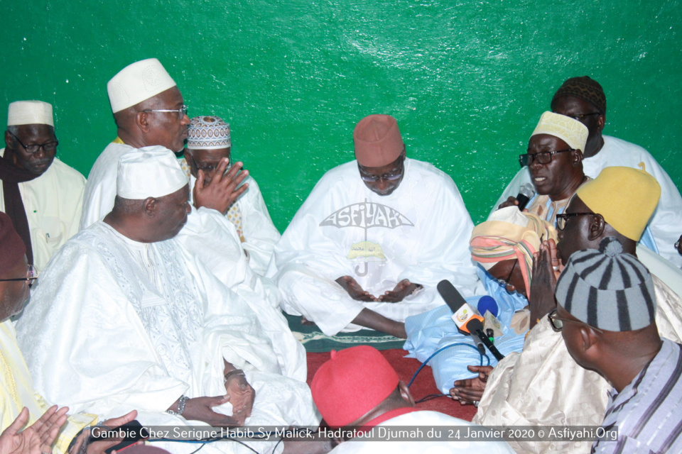 PHOTOS - GAMBIE - Les images de la Hadratoul Djumah de ce vendredi 24 Janvier 2020 chez Serigne Habib Sy Malick, présidé par Serigne Babacar SY Mansour 