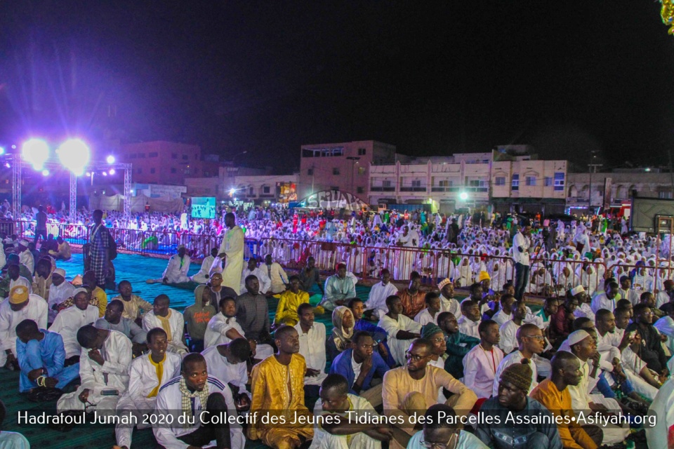 PHOTOS - PARCELLES ASSAINIES - Les Images de la Hadratoul Djumah du Collectif des jeunes Tidianes des parcelles Assainies et environs de ce 24 Janvier 2020
