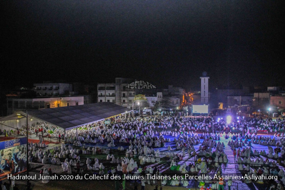 PHOTOS - PARCELLES ASSAINIES - Les Images de la Hadratoul Djumah du Collectif des jeunes Tidianes des parcelles Assainies et environs de ce 24 Janvier 2020