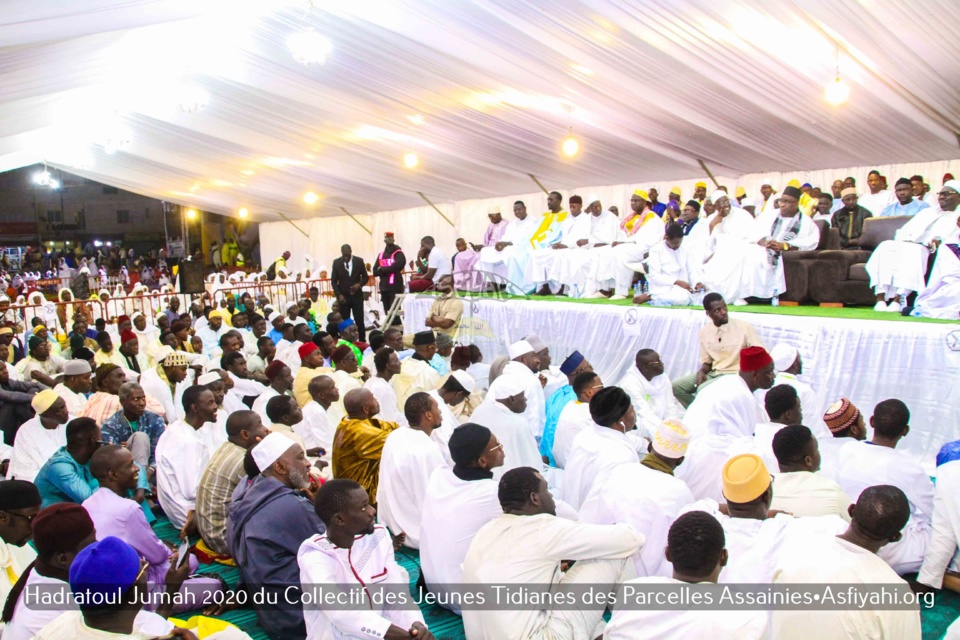 PHOTOS - PARCELLES ASSAINIES - Les Images de la Hadratoul Djumah du Collectif des jeunes Tidianes des parcelles Assainies et environs de ce 24 Janvier 2020