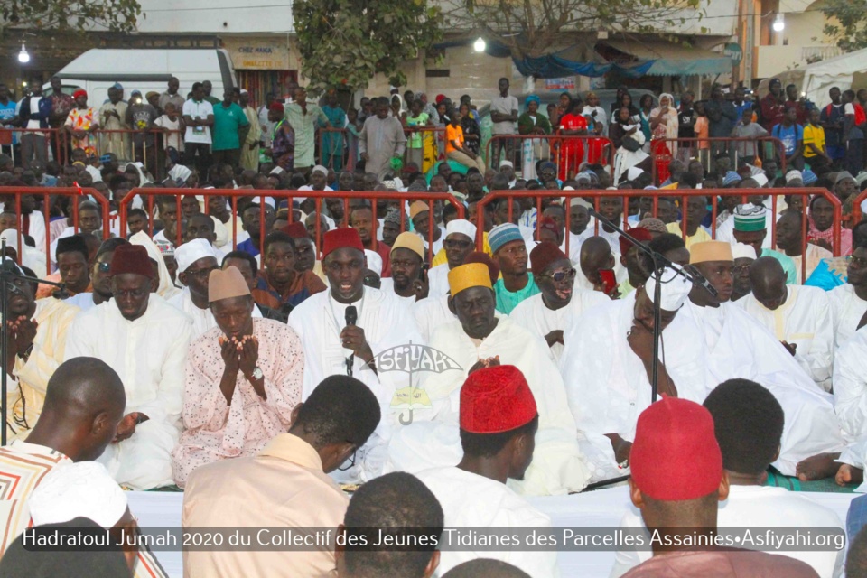 PHOTOS - PARCELLES ASSAINIES - Les Images de la Hadratoul Djumah du Collectif des jeunes Tidianes des parcelles Assainies et environs de ce 24 Janvier 2020