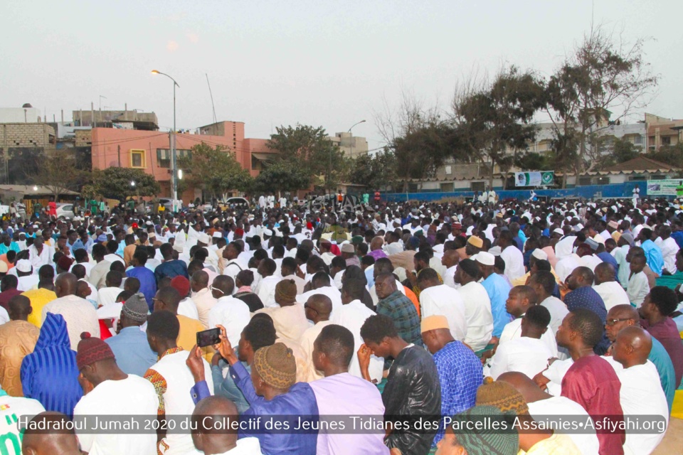 PHOTOS - PARCELLES ASSAINIES - Les Images de la Hadratoul Djumah du Collectif des jeunes Tidianes des parcelles Assainies et environs de ce 24 Janvier 2020