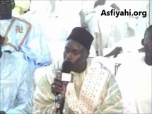 Allocution Serigne Sidy Ahmed Sy Djamil - Conférence 13 mai 2012