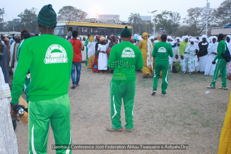 PHOTOS - GAMBIE - Les Images de la Conférence de la fédération Ahlou Tivaouane de Banjul, présidée par Serigne Babacar Sy Mansour 