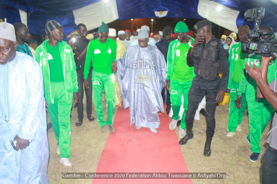 PHOTOS - GAMBIE - Les Images de la Conférence de la fédération Ahlou Tivaouane de Banjul, présidée par Serigne Babacar Sy Mansour 