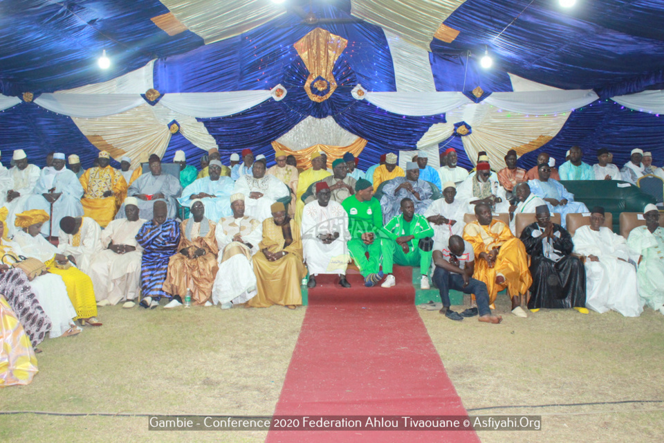 PHOTOS - GAMBIE - Les Images de la Conférence de la fédération Ahlou Tivaouane de Banjul, présidée par Serigne Babacar Sy Mansour 