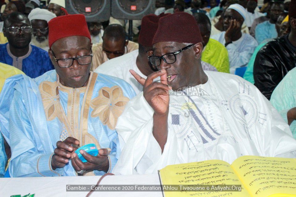 PHOTOS - GAMBIE - Les Images de la Conférence de la fédération Ahlou Tivaouane de Banjul, présidée par Serigne Babacar Sy Mansour 