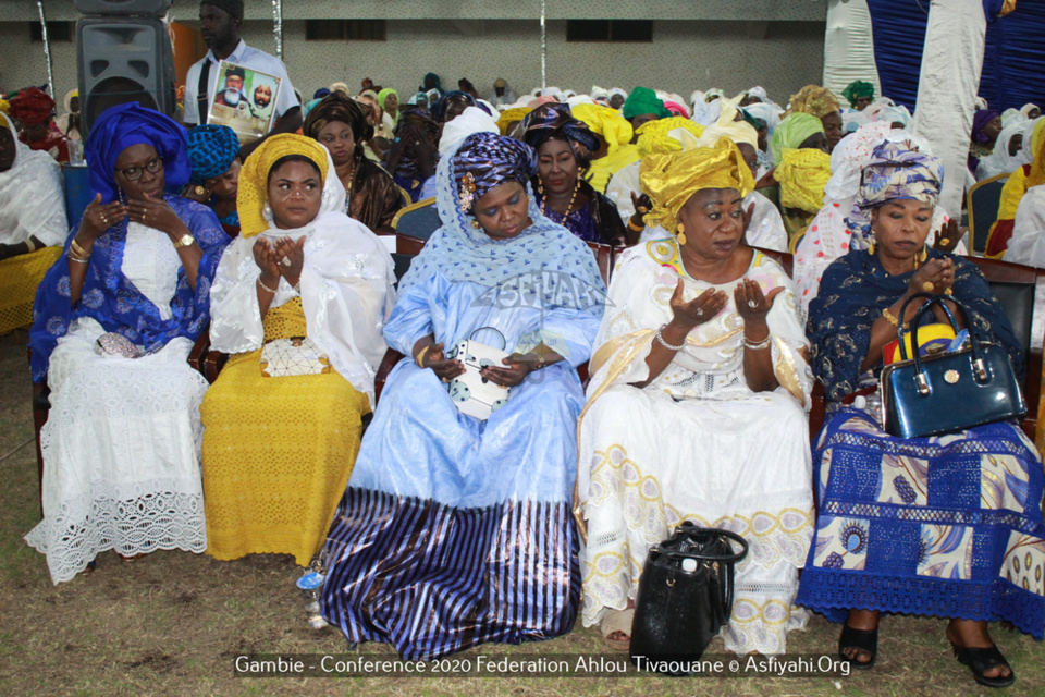 PHOTOS - GAMBIE - Les Images de la Conférence de la fédération Ahlou Tivaouane de Banjul, présidée par Serigne Babacar Sy Mansour 