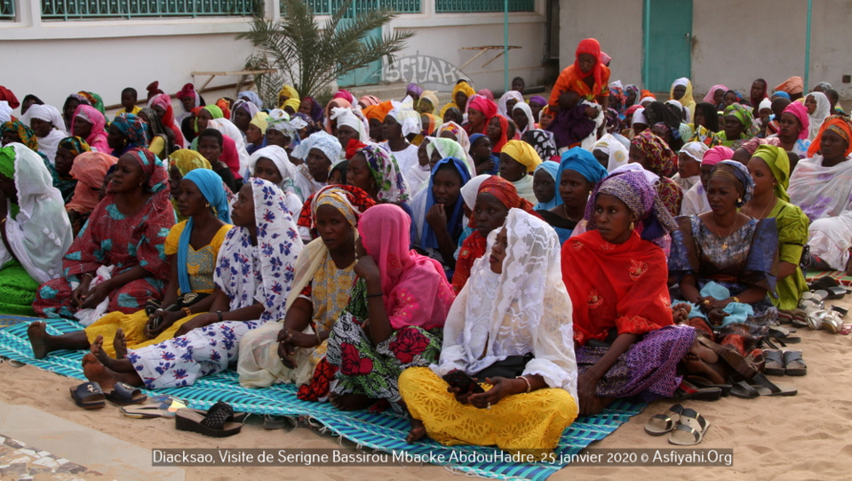 PHOTOS - DIACKSAO - Les Images de la Visite de Serigne Bassirou Mbacke AbdouHadre, en prelude au Gamou de Diacksao 2020