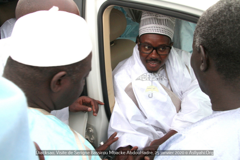 PHOTOS - DIACKSAO - Les Images de la Visite de Serigne Bassirou Mbacke AbdouHadre, en prelude au Gamou de Diacksao 2020