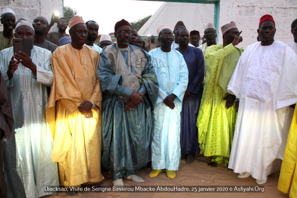 PHOTOS - DIACKSAO - Les Images de la Visite de Serigne Bassirou Mbacke AbdouHadre, en prelude au Gamou de Diacksao 2020