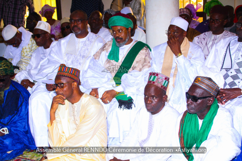 REPORTAGE- PHOTOS ET VIDEO - ASSEMBLÉE GÉNÉRALE RENNDO 2020 - Cérémonie de Remise de l'insigne "Ordre Omarien du Mérite"