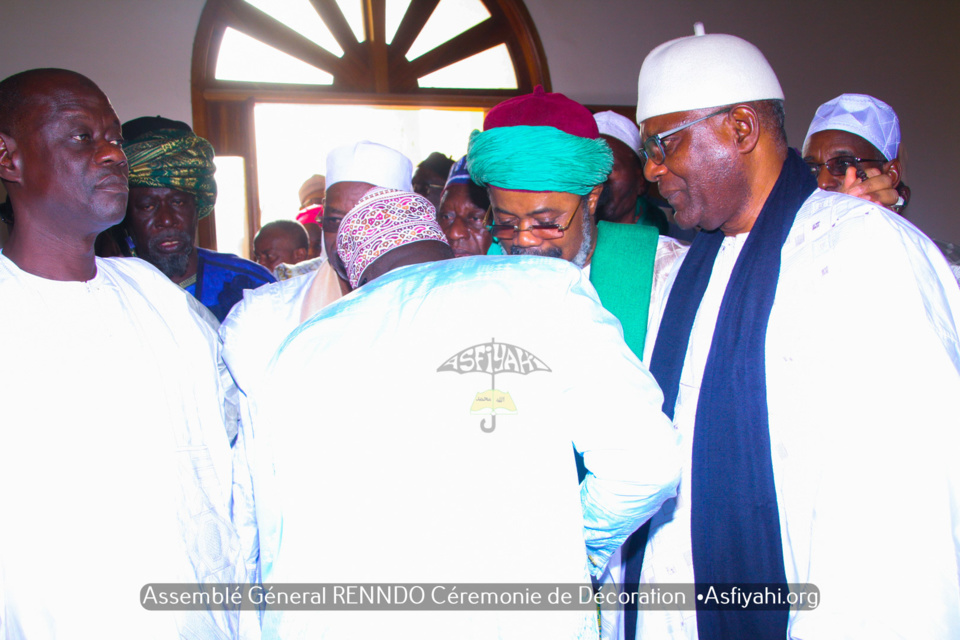 REPORTAGE- PHOTOS ET VIDEO - ASSEMBLÉE GÉNÉRALE RENNDO 2020 - Cérémonie de Remise de l'insigne "Ordre Omarien du Mérite"