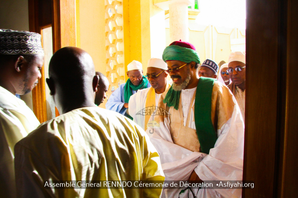 REPORTAGE- PHOTOS ET VIDEO - ASSEMBLÉE GÉNÉRALE RENNDO 2020 - Cérémonie de Remise de l'insigne "Ordre Omarien du Mérite"