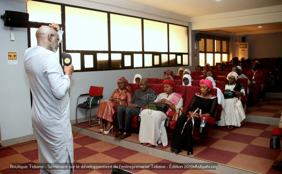 PHOTOS - Les Images du Séminaire sur le développement de l’entrepreneuriat Tidiane, Édition 2020, organisé par la Boutique Tidiane 