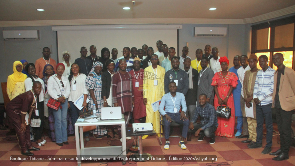 PHOTOS - Les Images du Séminaire sur le développement de l’entrepreneuriat Tidiane, Édition 2020, organisé par la Boutique Tidiane 