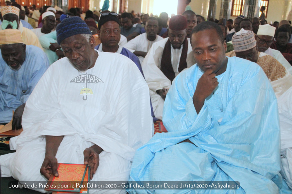 PHOTOS - PAIX AU SENEGAL DANS LE CONTEXTE DU CORONAVIRUS ET DE LA CRIMINALITÉ - Les Images de la Journée de Prières organisée à Golf Chez Serigne Mansour SY  Borom Daara Ji (rta)